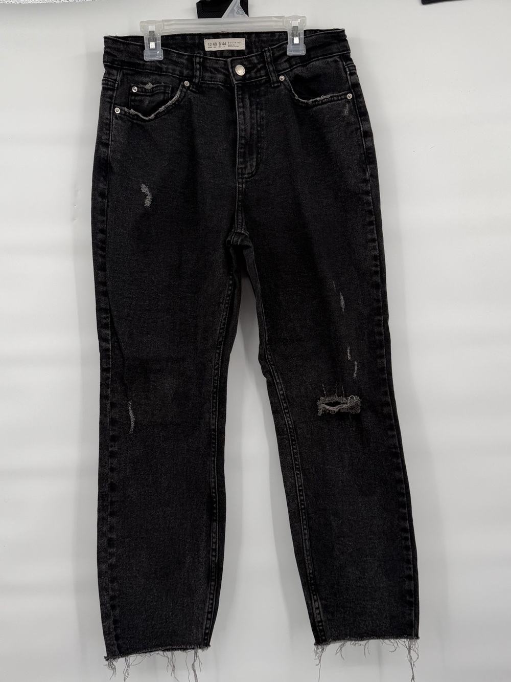 Primark denim co. Black distressed ankle jeans